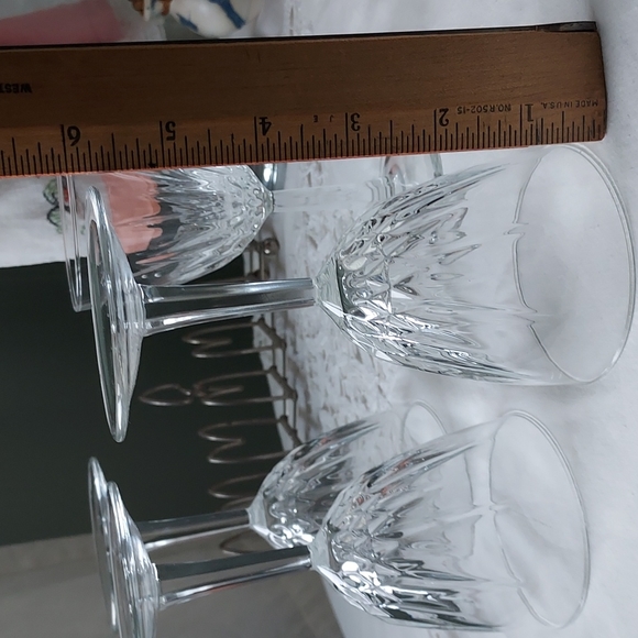 FRENCH wine glasses set of 4 🍷beautiful made in France 🇫🇷 - Picture 8 of 12